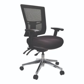 Buro Metro II 247 Medium Back with Armrests - Front Angled View