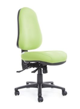 Miracle Maxi Task Chair (High Back, Extra Large Moulded Gel-Teq G1 Seat) - Front Angled View