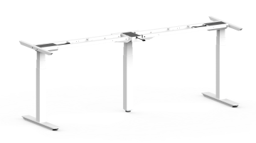 Vision Electric Corner Height-Adjustable Frame (White)