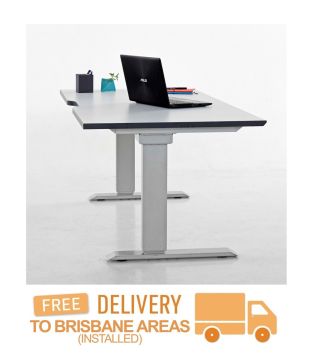 Elevar Primo Electric Rectangular Height-Adjustable Workstation