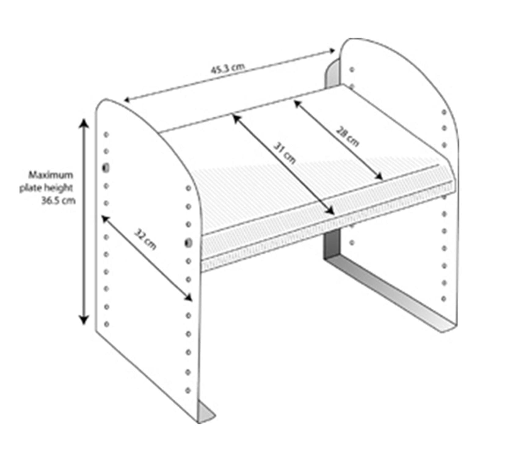 OPC High Rise Footrest