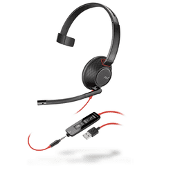 Plantronics/Poly Blackwire 5210 USB-A & 3.5mm Corded Headset