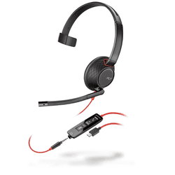 Plantronics/Poly Blackwire 5210 **USB-C** & 3.5mm Corded Headset