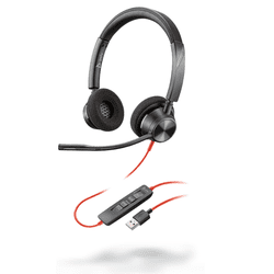Plantronics/Poly Blackwire 3320-M Stereo USB-A Corded Headsets