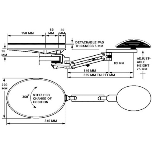 ErgoRest with Mouse Platform - Measurements