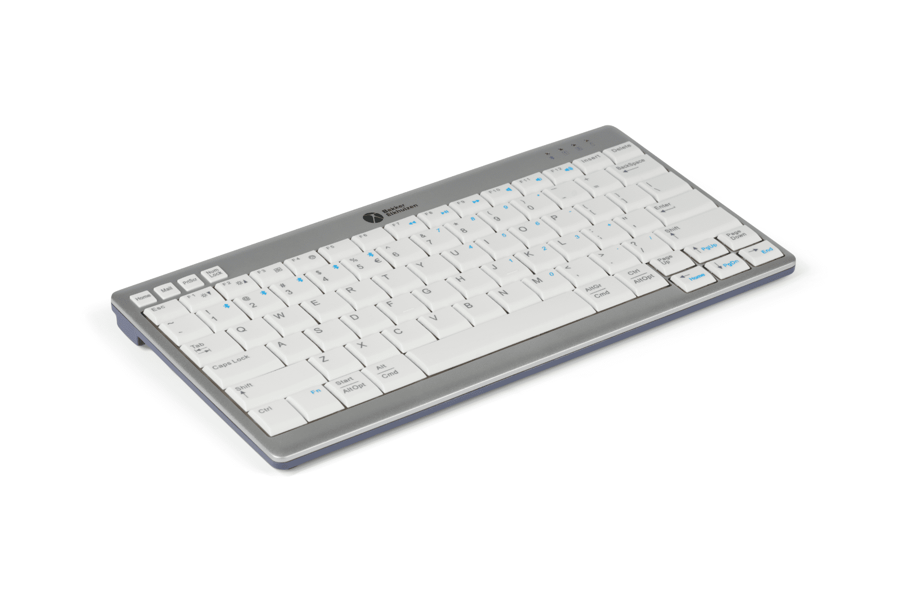 Bakker Elkhuizen Ultraboard 950 Compact Keyboard Bluetooth - Left Angled View
