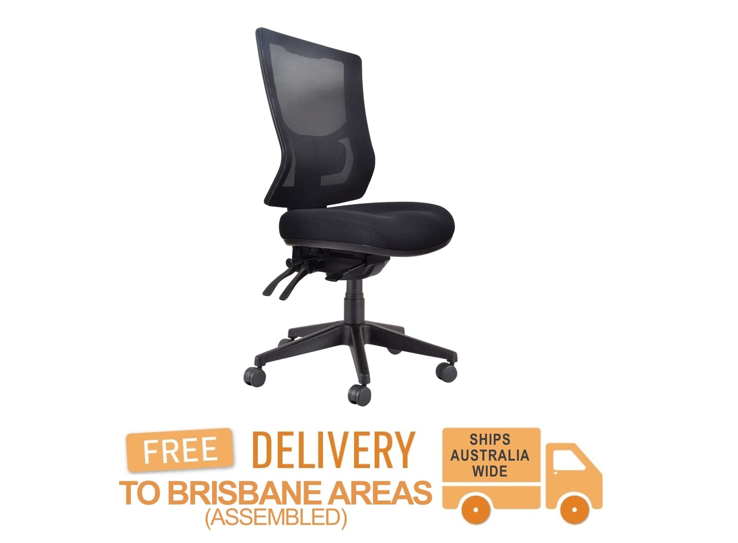 Buro Metro II 24/7 High Back Chair with Nylon Base