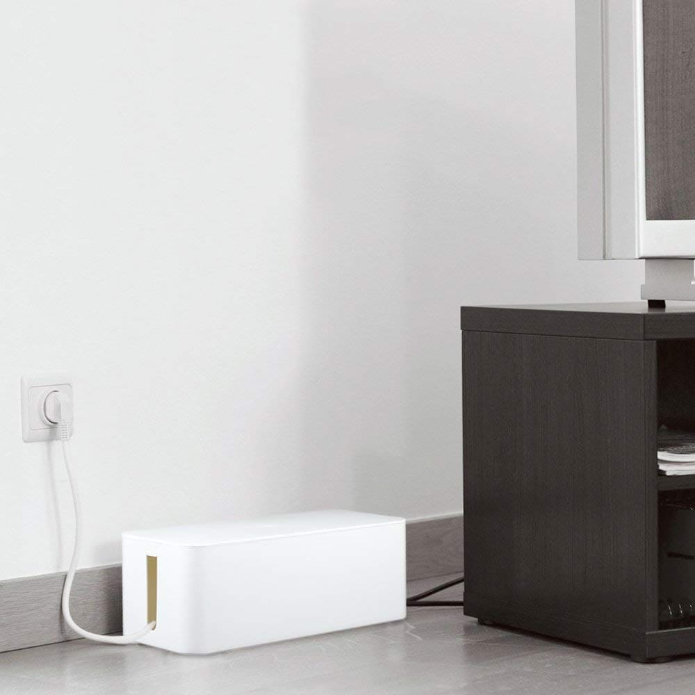 Cable Tidy Box on the floor