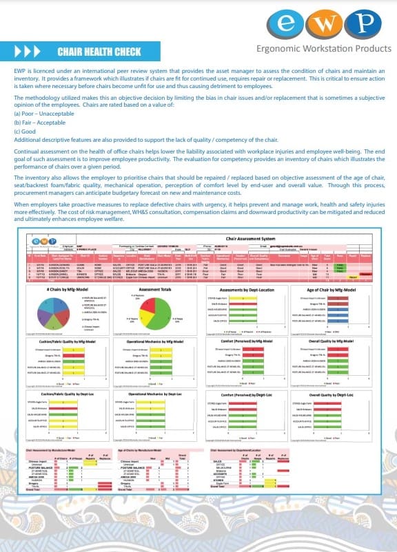 Chair Health Check (CHC) - Image 5