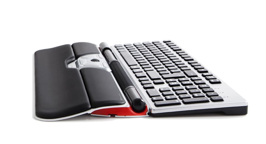 Contour RollerMouse Re:d Plus setup with Keyboard