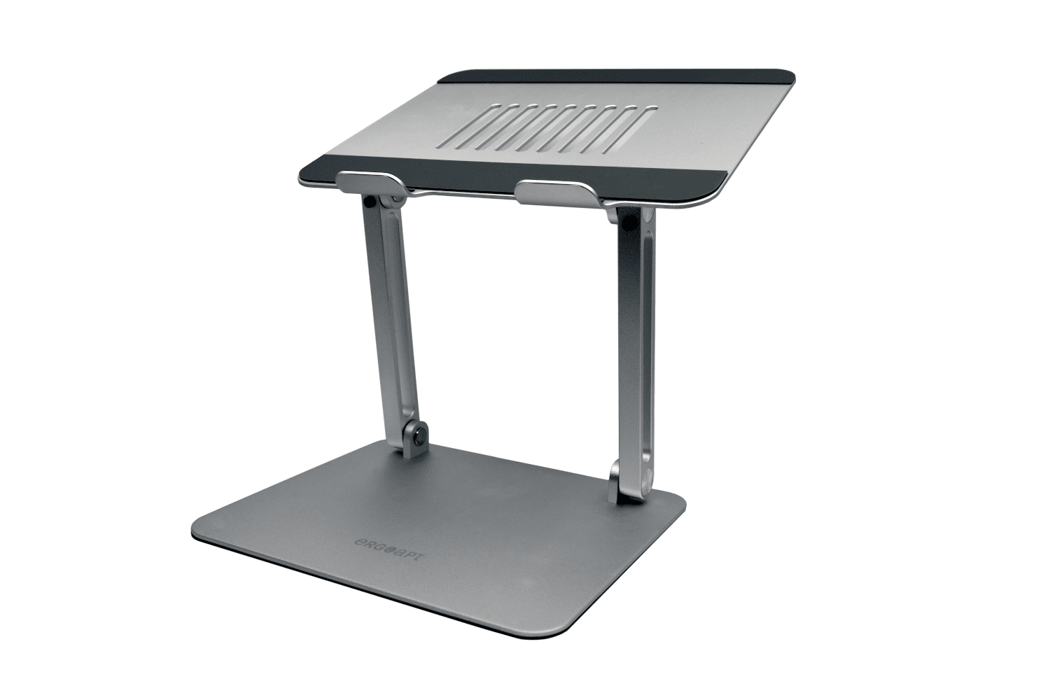 Ergoapt Tower Laptop Stand - Highest Height, Front Side View Angled