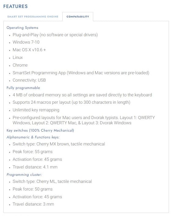 Kinesis Freestyle Pro - Compatibility