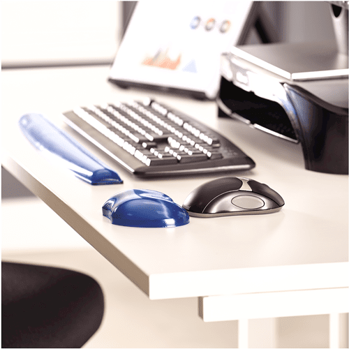 Fellowes Gel Crystals® Flex Rest™ (Blue)