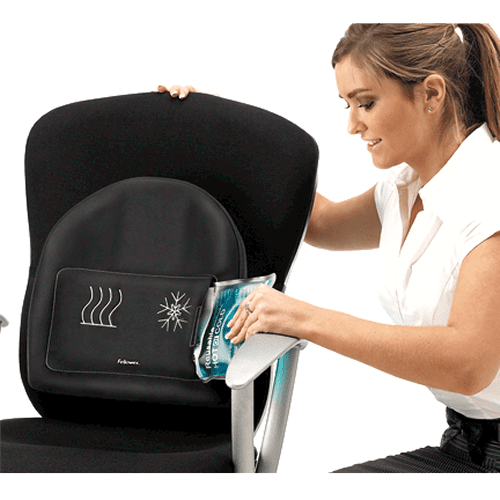 Fellowes Heat and Soothe Back Support