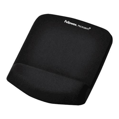 Fellowes PlushTouch™ Mouse PadWrist Rest with FoamFusion™ Technology