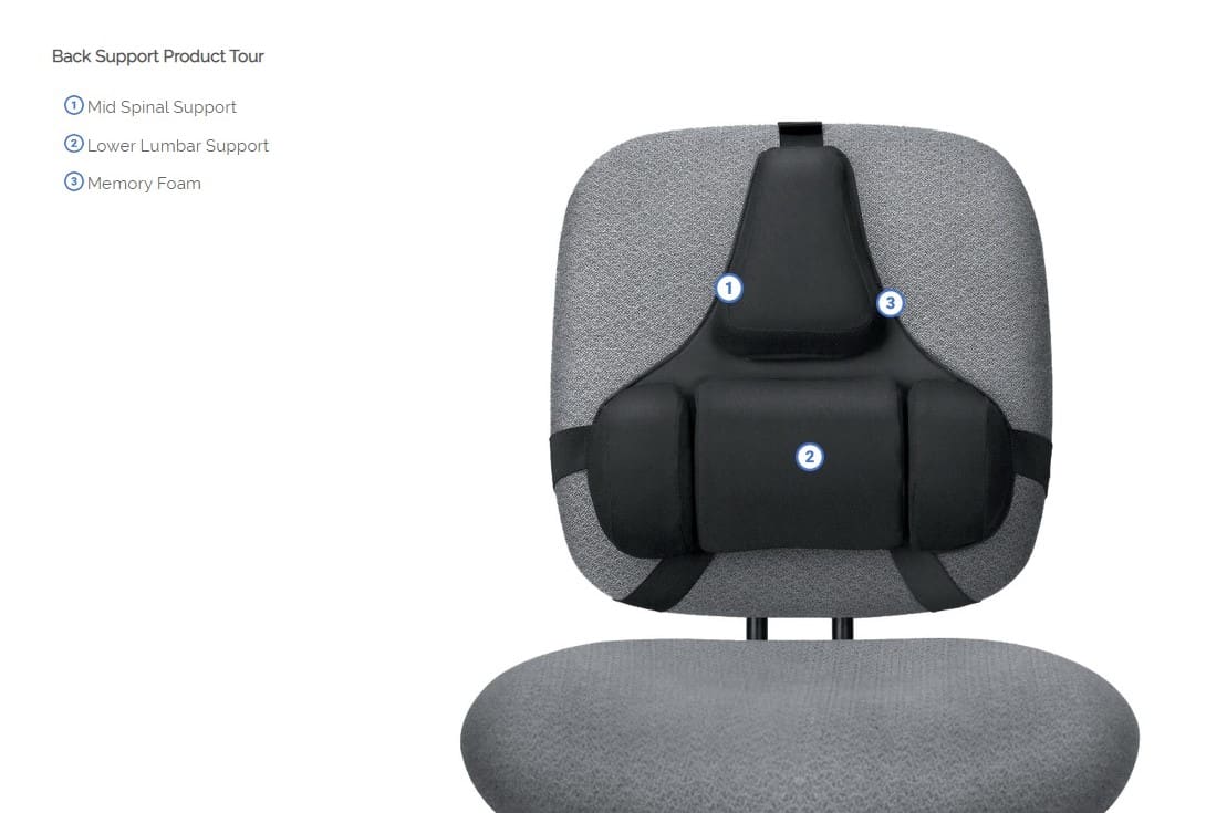 Fellowes Professional Series Back Support - Image 8