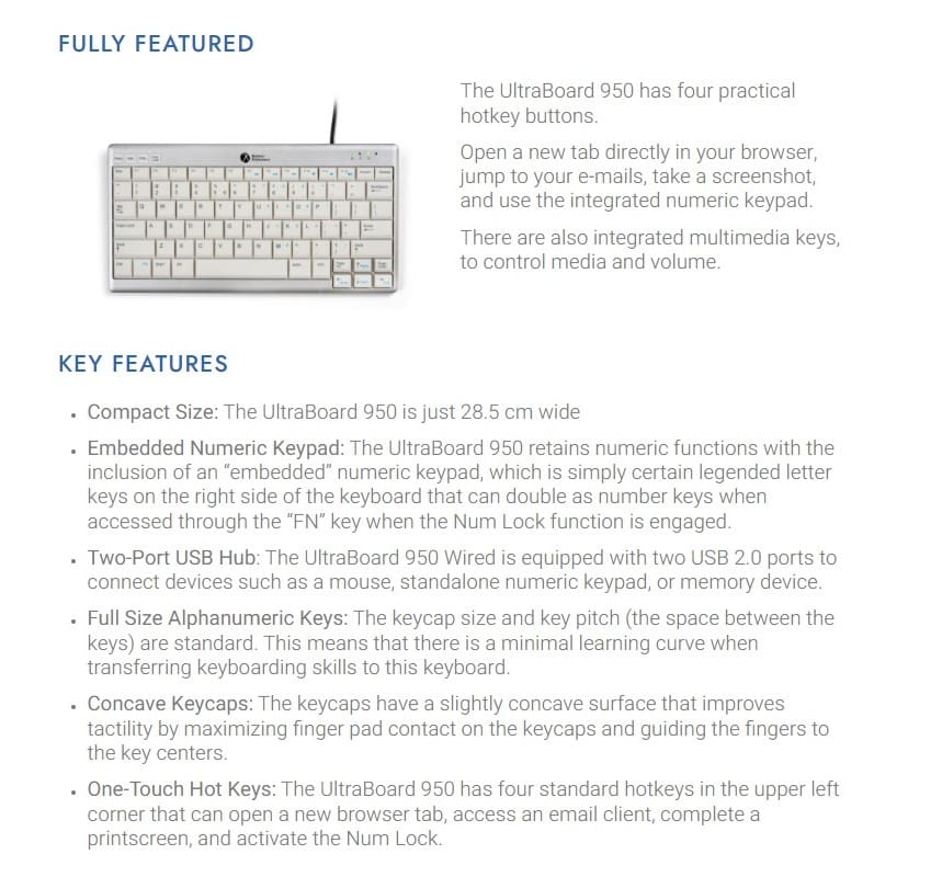 Bakker Elkhuizen Ultraboard Keyboard - Image 21