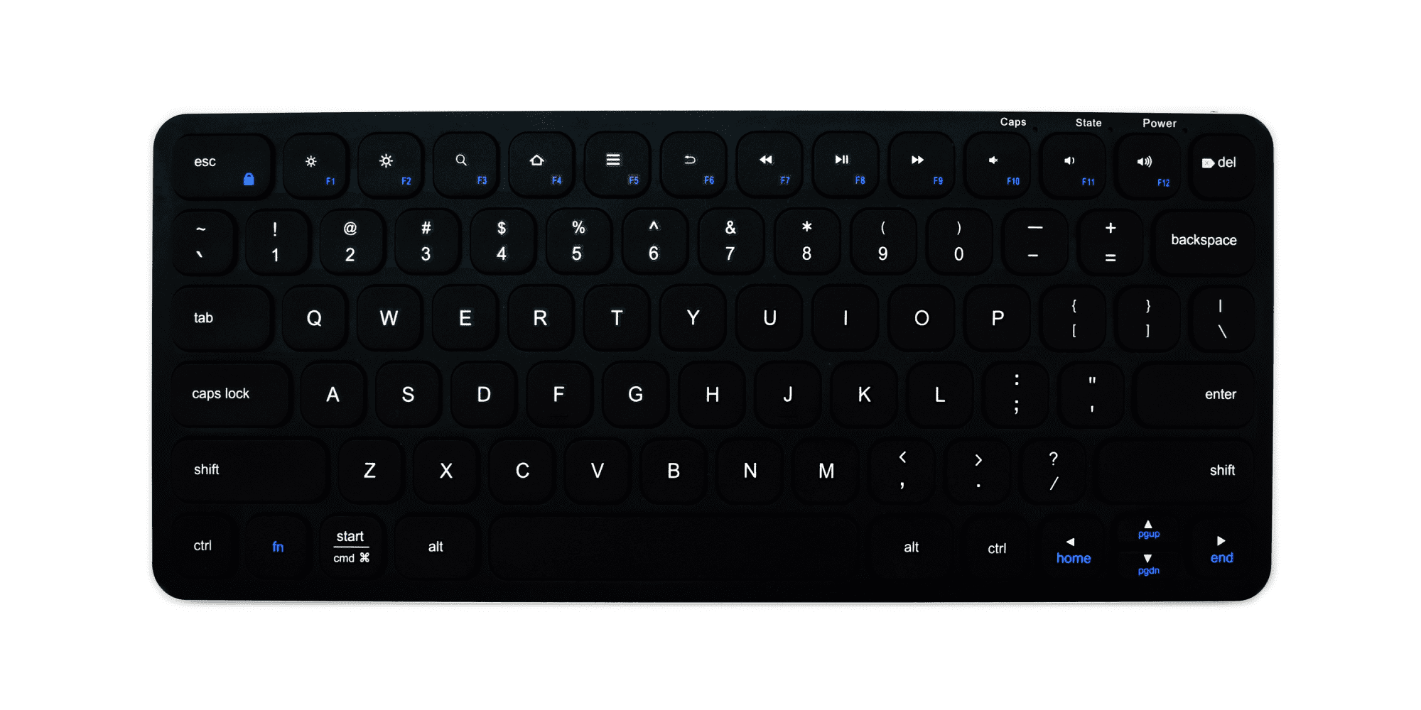 Ergoapt Compact Wireless Keyboard