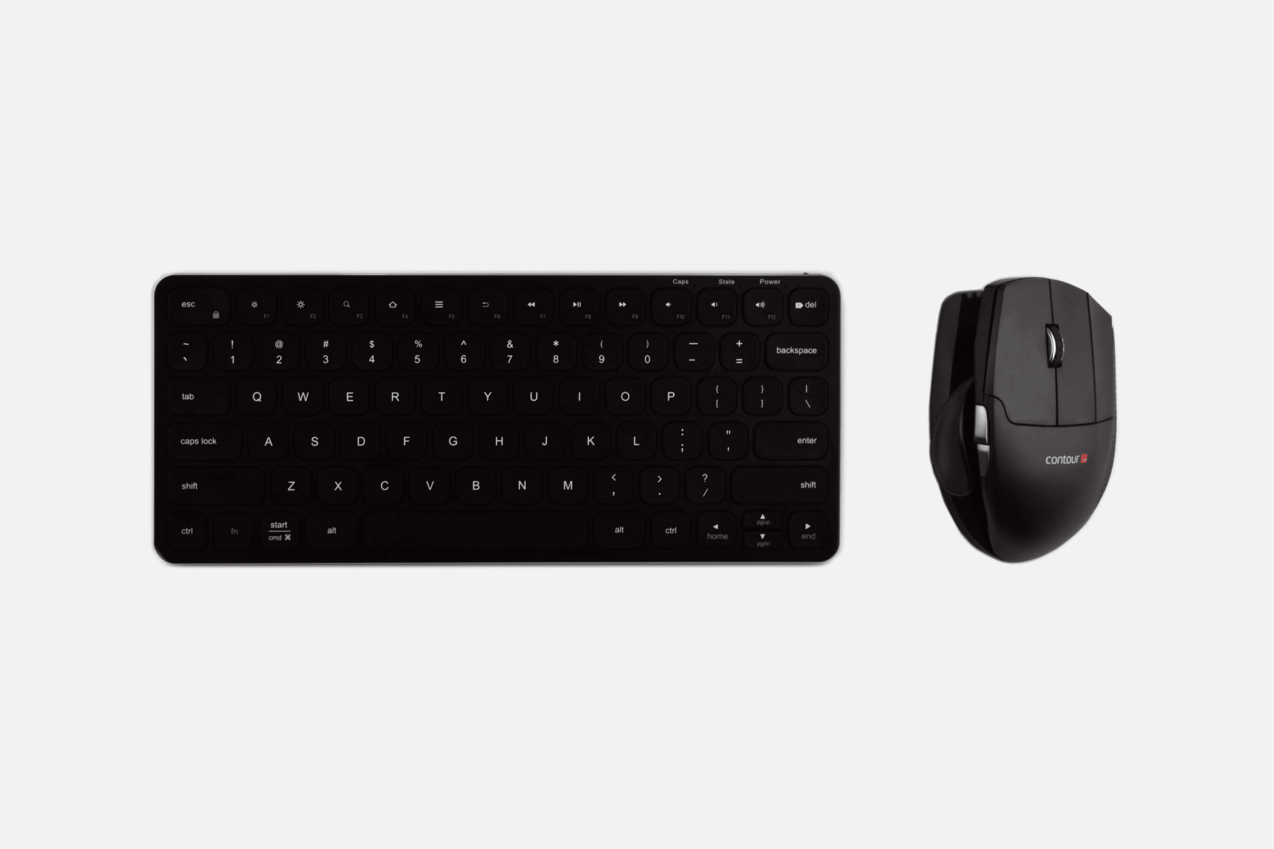 Ergoapt Compact Wireless Keyboard with UniMouse https://www.ewproducts.com.au/unimouse.html
