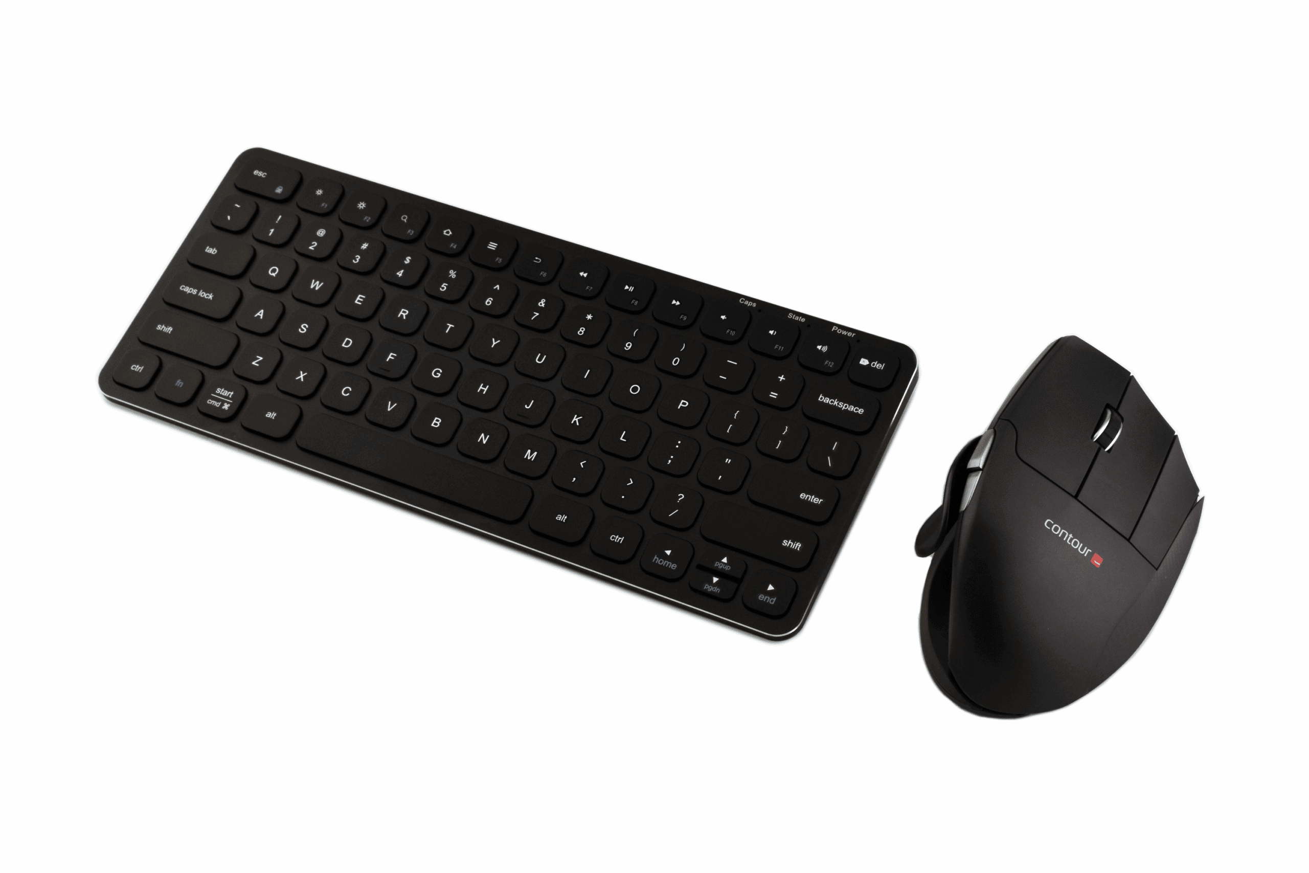 Ergoapt Compact Wireless Keyboard with UniMouse https://www.ewproducts.com.au/unimouse.html