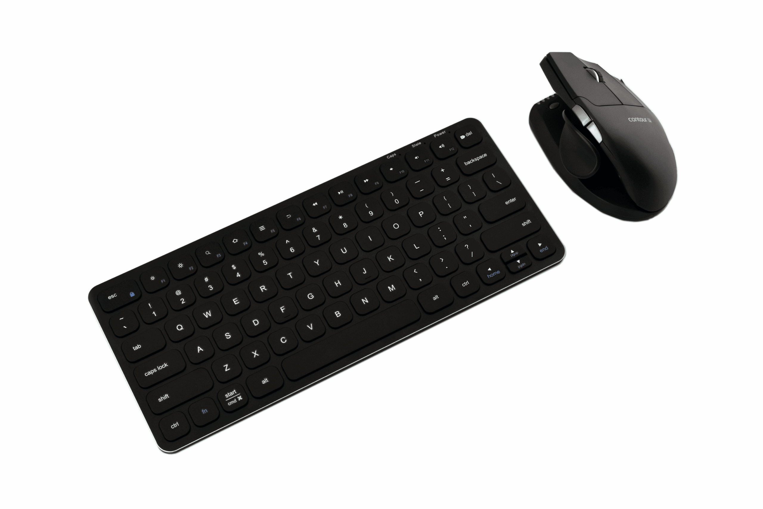 Ergoapt Compact Wireless Keyboard with UniMouse https://www.ewproducts.com.au/unimouse.html