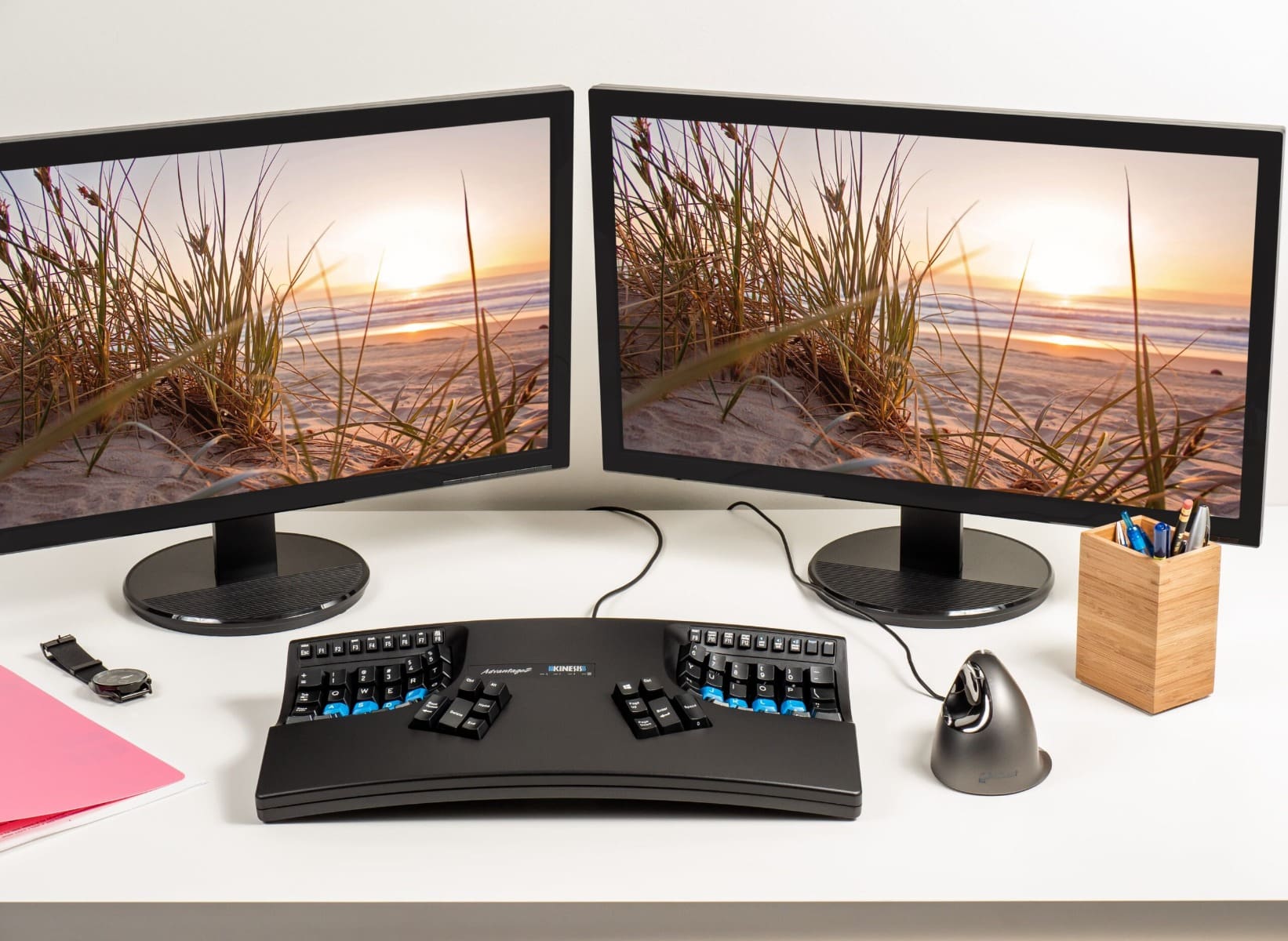 Kinesis Advantage2 Keyboard with an Evoluent Wired Mouse