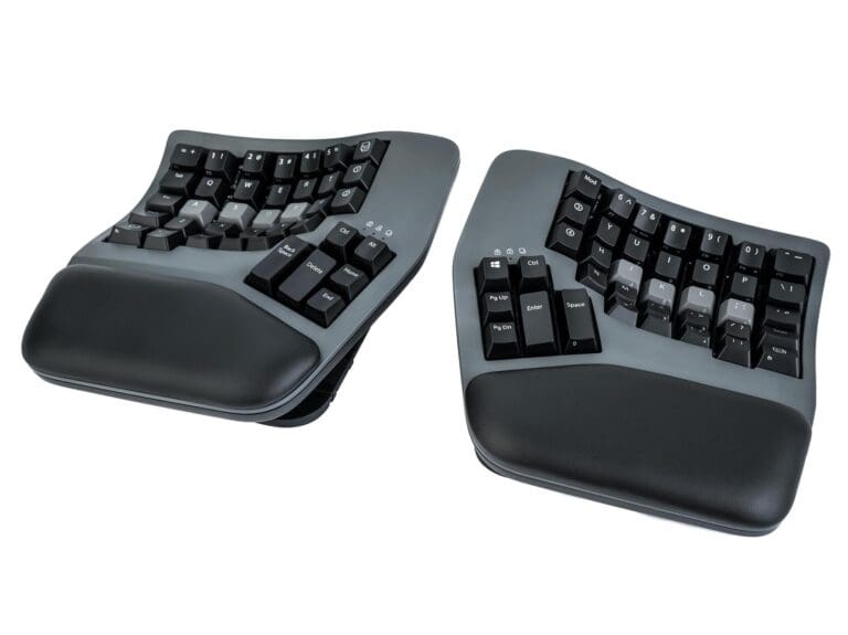 Kinesis Advantage360 Keyboard with Palm Supports