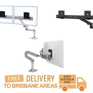 Ergotron LX Dual Direct Arm - Colour Options