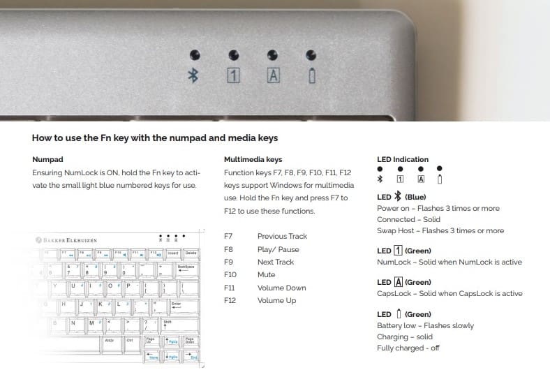 Bakker Elkhuizen Ultraboard Keyboard - Image 46