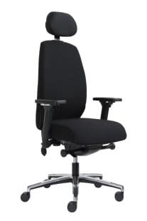 Masera with Headrest & Armrests (Front Angled View)