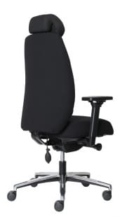 Masera with Headrest & Armrests (Rear Angled View)
