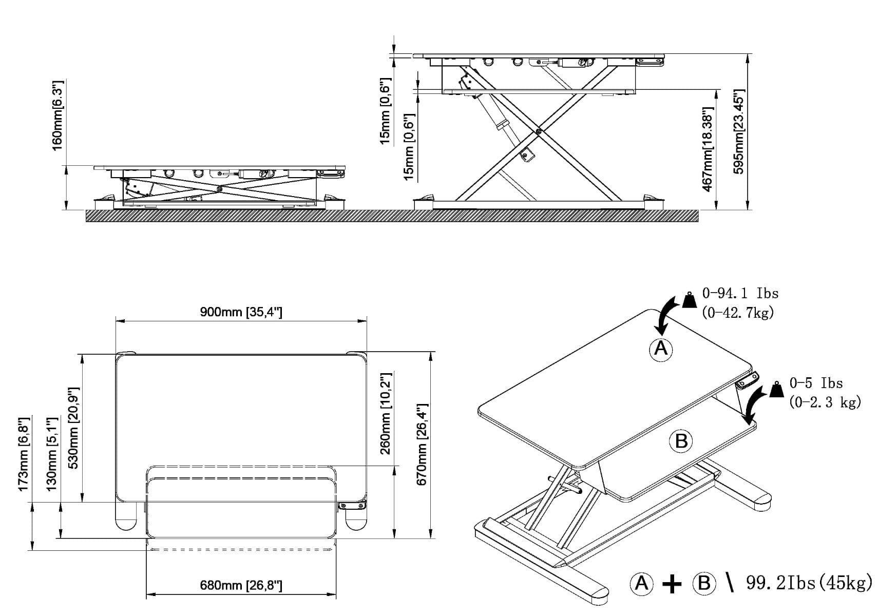 Maxishift Electric - Technical Specifications