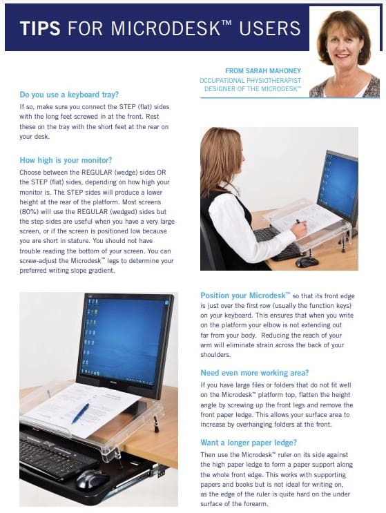 Microdesk Straight Side Accessory Pack - Image 9