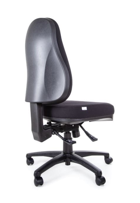 Miracle Maxi Task Chair (High Back, Large Flat Gel-Teq G2 Seat) - Rear Angled View