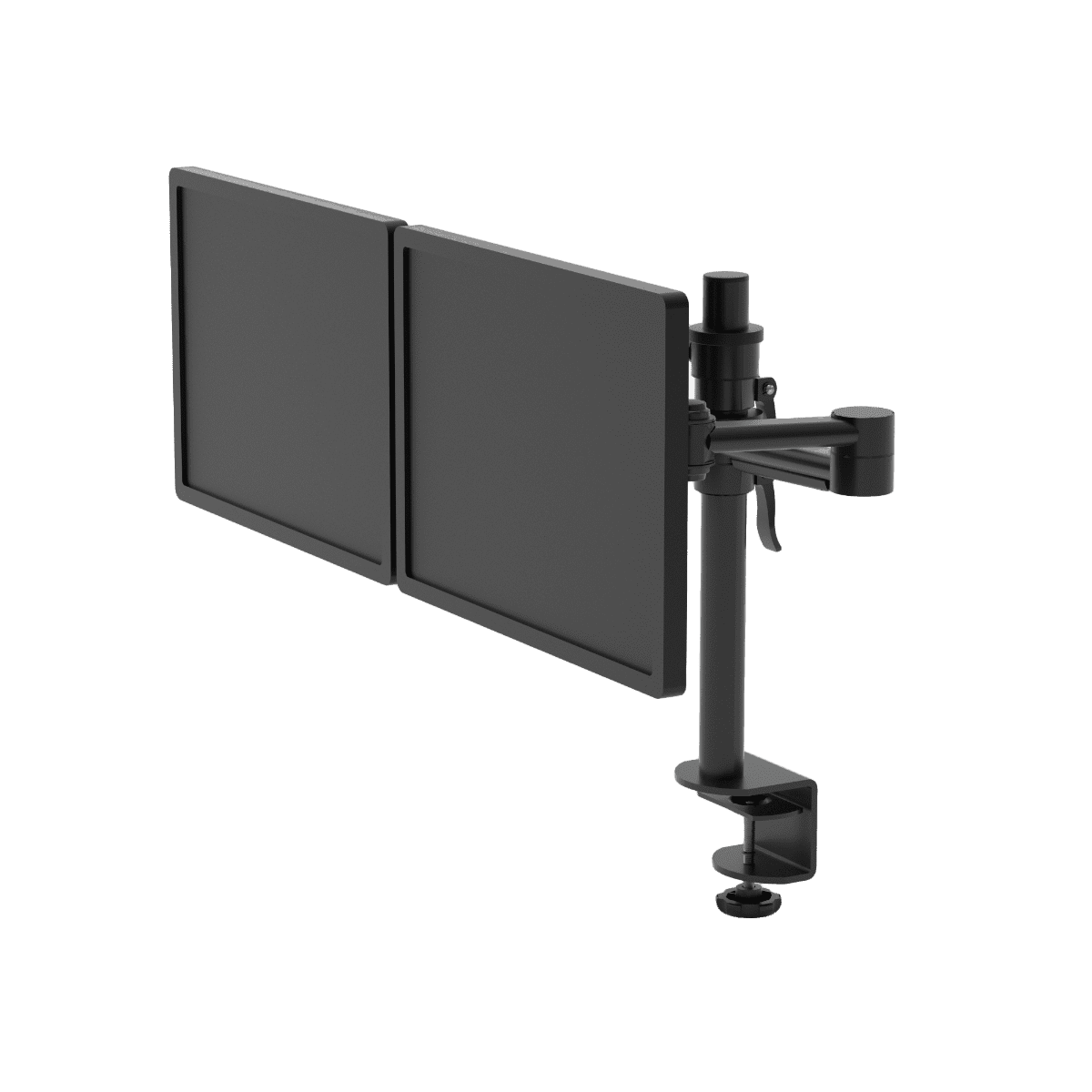 Pluto Dual Monitor Arm (Black)