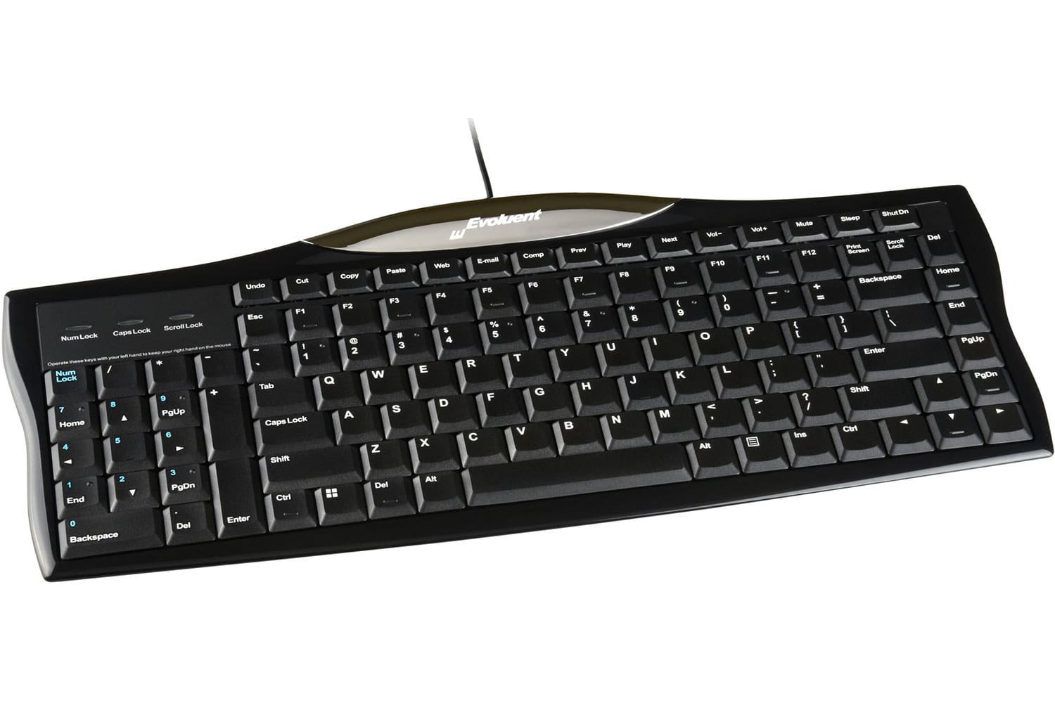 Evoluent Reduced Reach Right-Handed Keyboard