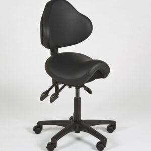Saddle Ergo Stool with Backrest