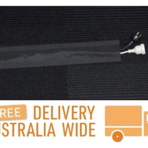 Secure Cord Black on Loop Carpet