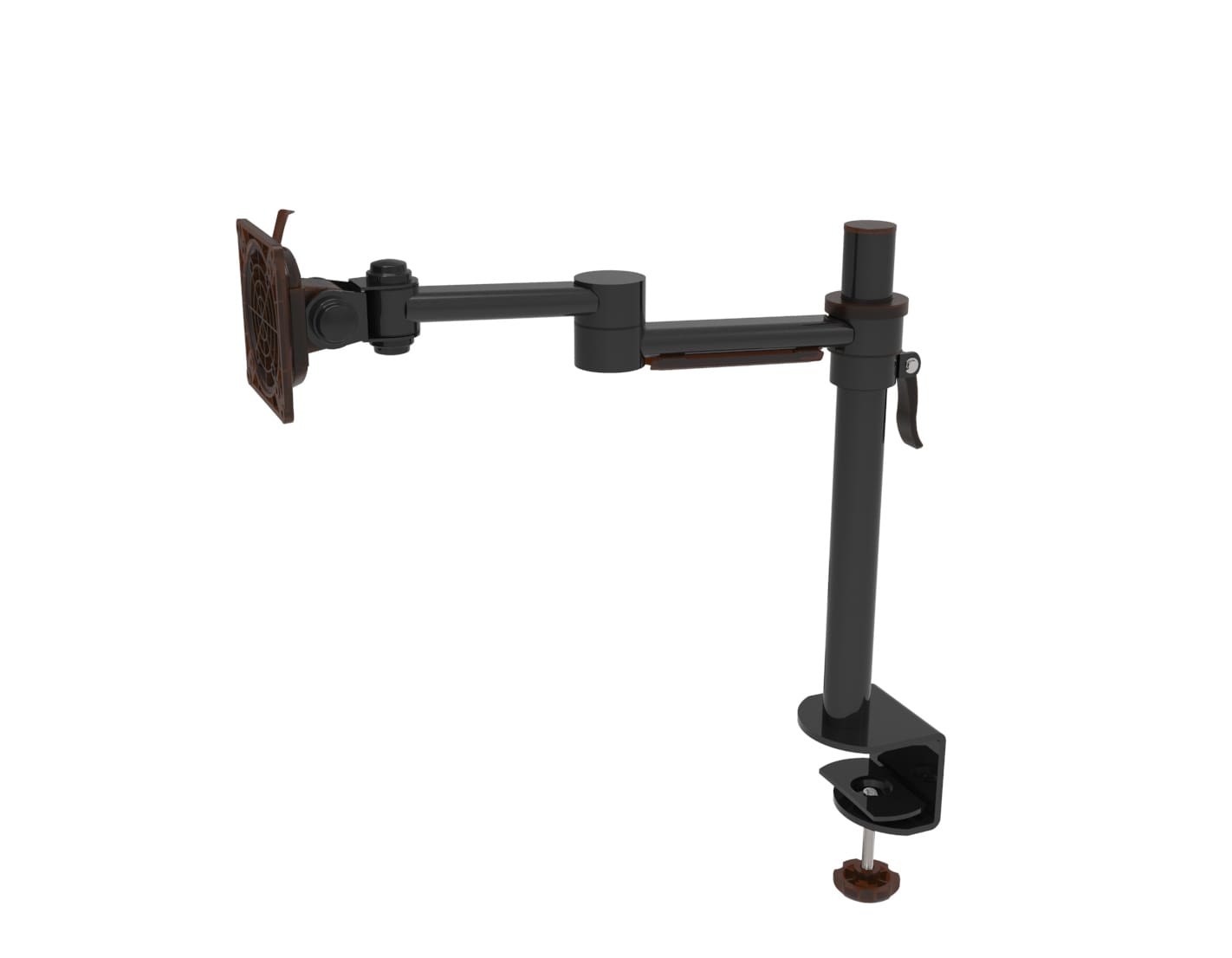Pluto Single Monitor Arm (Black)
