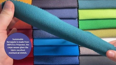Sustainable Renegade Fabric - 100% Eco-polyester