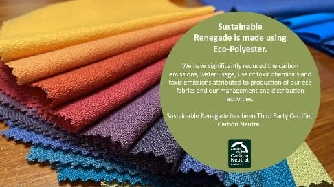 Sustainable Renegade Fabric - Carbon Neutral