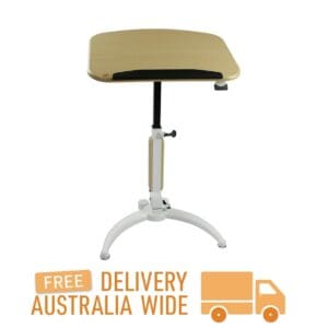 Upside Sit Stand Desk Lectern