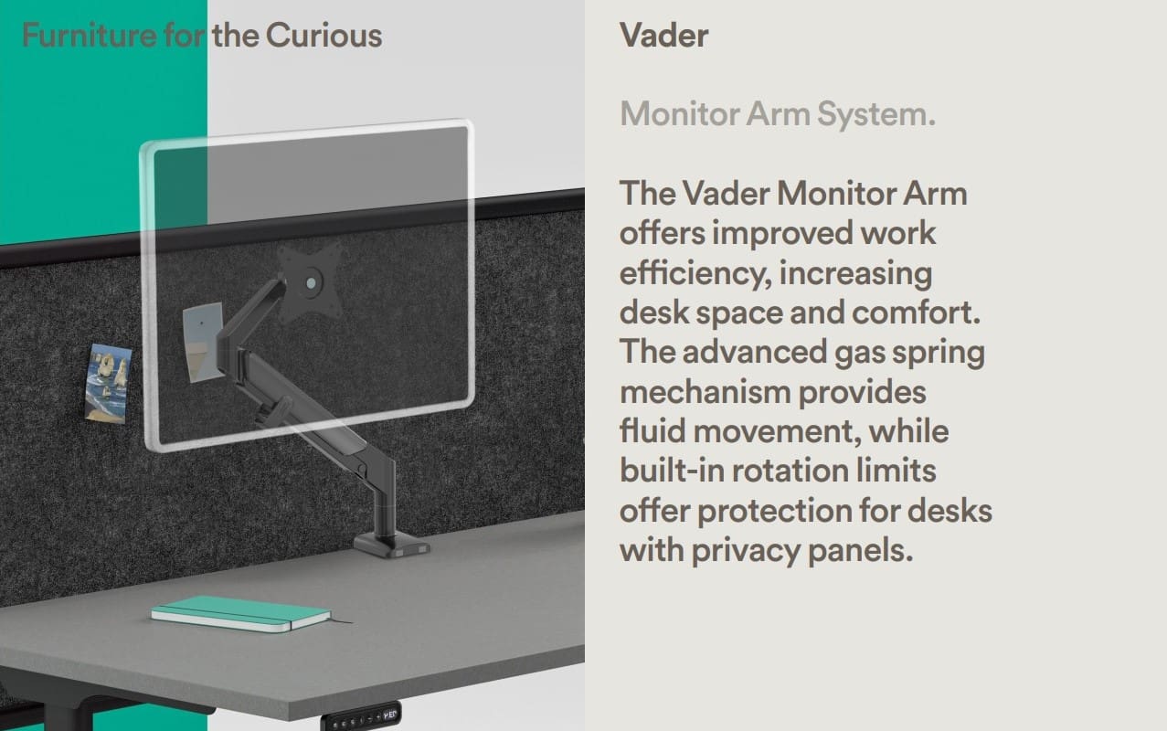 Vader Monitor Arm