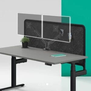 Vader Dual Monitor Arm (Black)