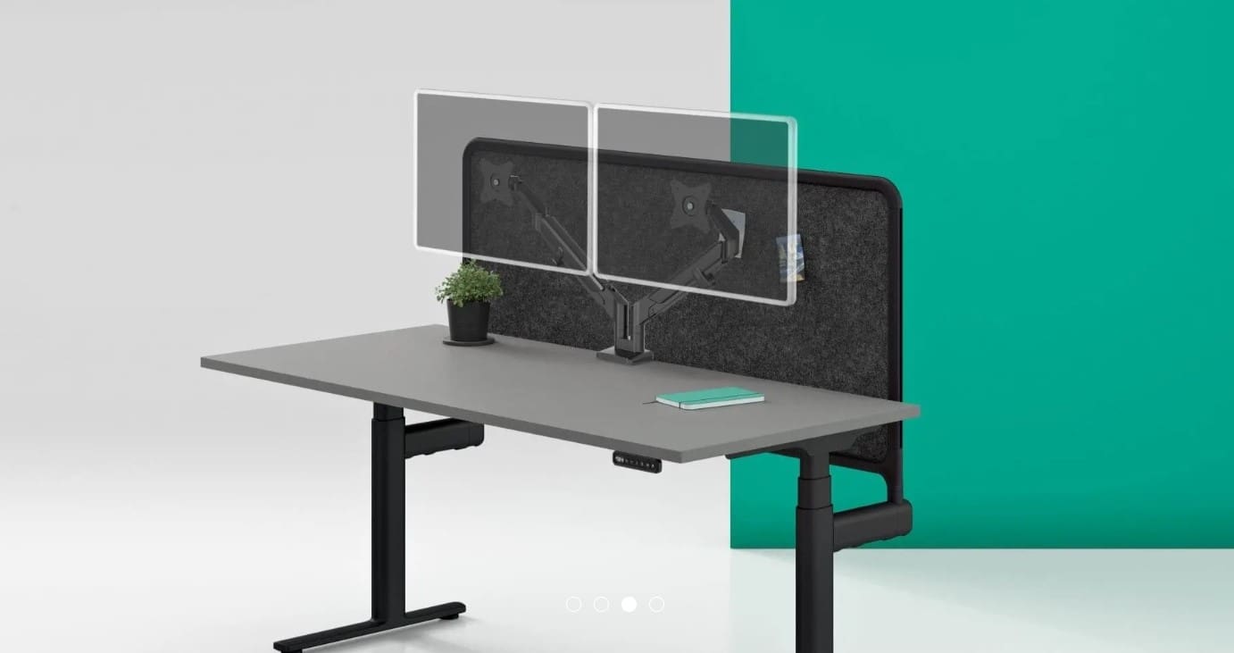 Vader Dual Monitor Arm (Black)