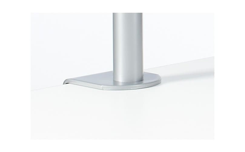 Pluto Single Monitor Arm (Silver)