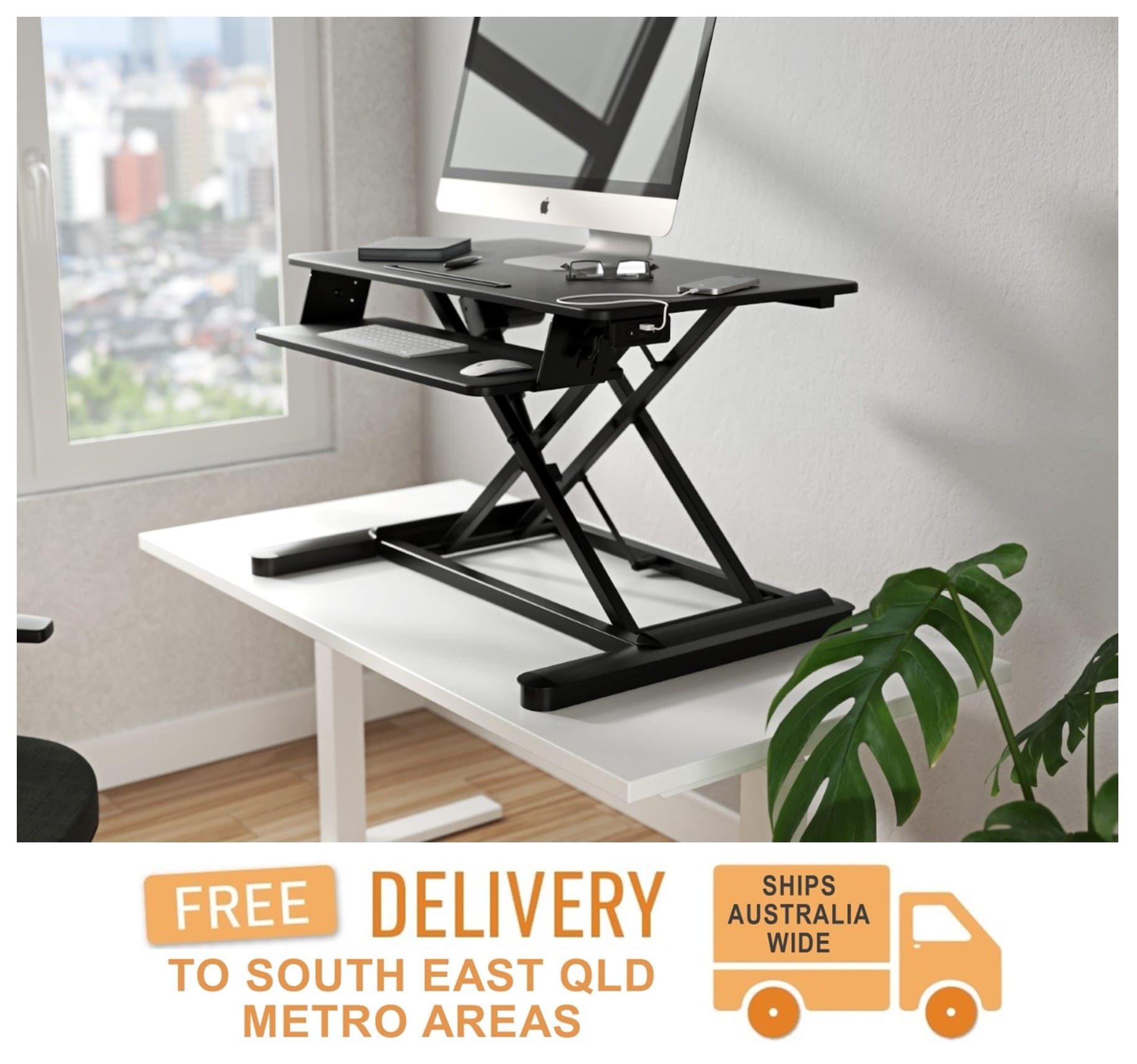 Maxishift Electric Sit-to-Stand Desk